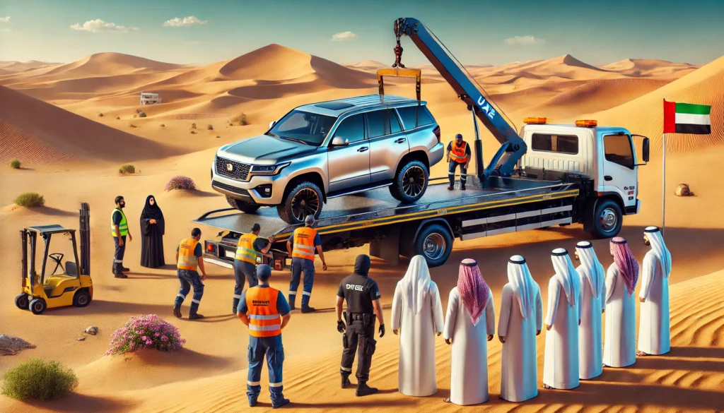 24hr Al ain Car Recovery - Fast Recovery Services Near me