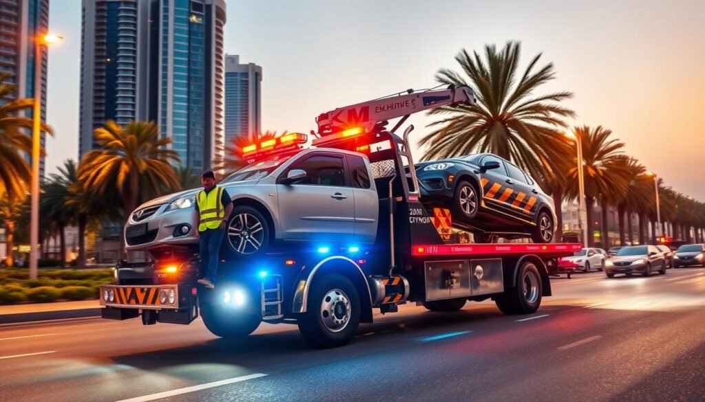 24hr Recovery Car Service near me Dubai, Ajman, Sharjah, Abu Dhabi, Al Ain, Al Quoz, Ruwais